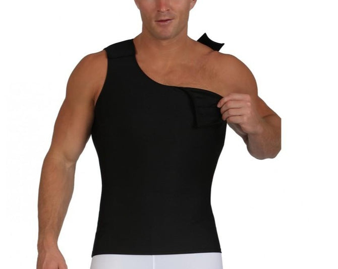 Insta Slim I.S.Pro USA Compression Muscle Tank W/Hook and Loop Shoulde –  InstantFigure INC