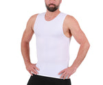 Insta Slim ISPro USA Camiseta sin mangas de compresión grande y alta con cuello redondo TS00N1BT