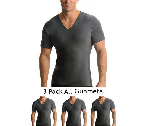 3-Pack Insta Slim Activewear Compression V-Necks VA0003, Glendale, California, CA