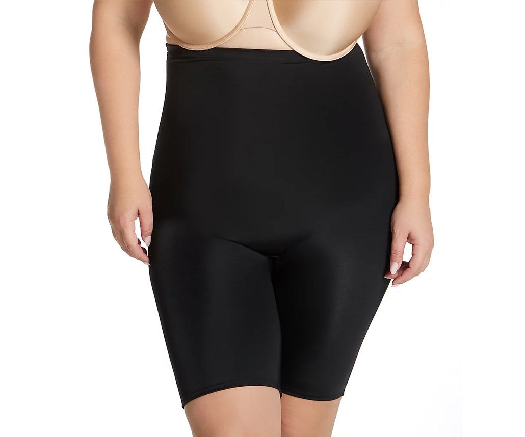 InstantFigure Women’s Firm Control Shaping Underbust Thigh Length Bodyshort  Bodysuit