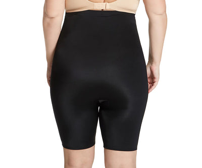 InstantFigure Hi-Waist Shorts Open Gusset Curvy Plus Size Shapewear WSH4211C