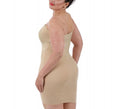 InstantFigure Shapewear Curvy Tube Slip Dress with Detachable Clear Bra Straps WTS034C