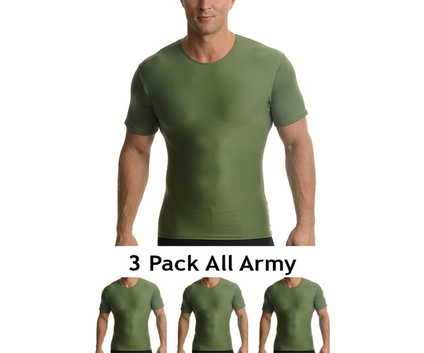 3-Pack Insta Slim Activewear Compression Crew Neck TA0003, Santa Ana, California, CA