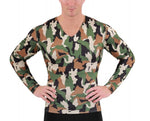 Insta Slim Big & Tall Camo Activewear Long Sleeve V-Neck - 3VLST01BT, Casa Grande, Arizona, AZ