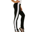 InstantFigure Activewear Compression Color Block Pant AWP013, Auburn, New York, NY