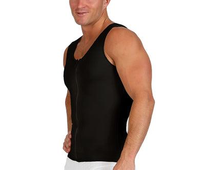 InstantRecoveryMD Men's Compression Sleeveless Front Zip Up Vest MD300