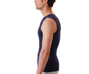 Insta Slim ISPro USA Camiseta sin mangas de compresión con cuello en V, grande y alta, VS00N1BT