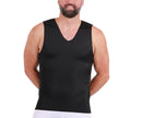 Insta Slim ISPro USA Camiseta sin mangas de compresión con cuello en V, grande y alta, VS00N1BT