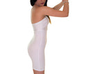 InstantFigure Shapewear Strapless Slimming Dress with Empire Waist WBD036